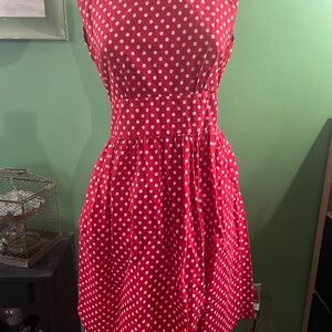 Red Polka Dot Dress